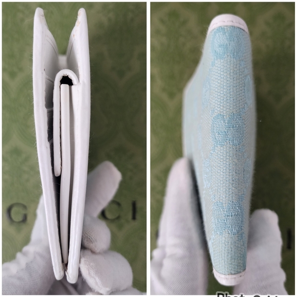 Auth Gucci Guccissima Bifold Wallet - Picture 9 of 10